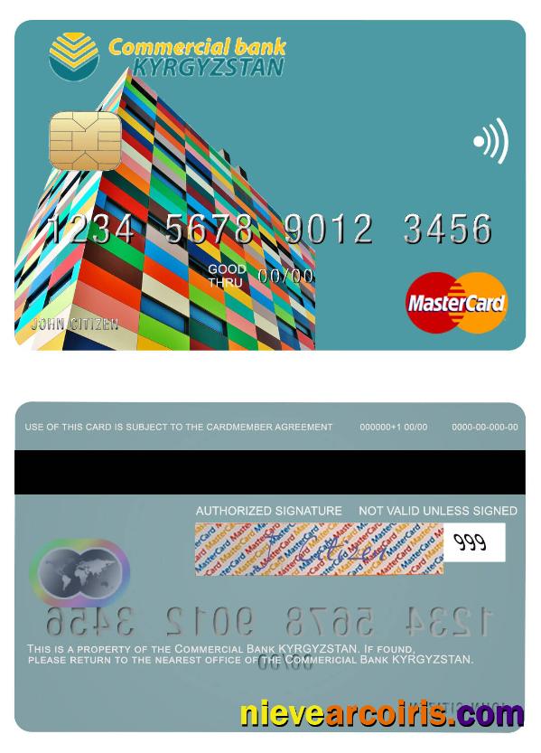 Kyrgyzstan Commercial Bank KYRGYZSTAN mastercard